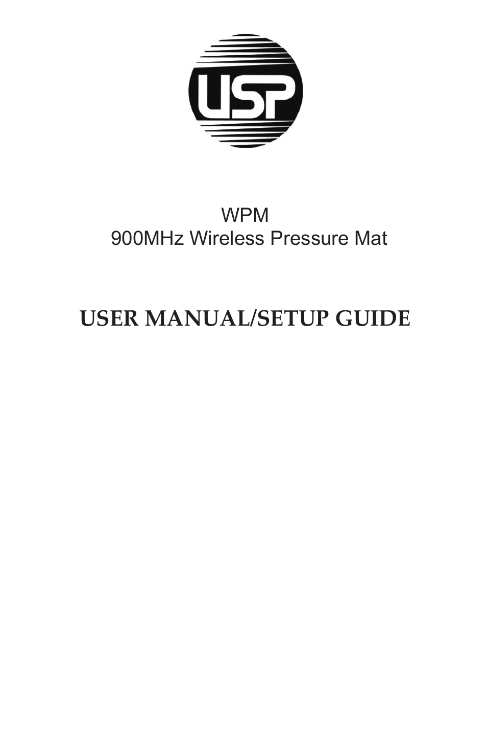 900MHz Wireless Pressure Mat