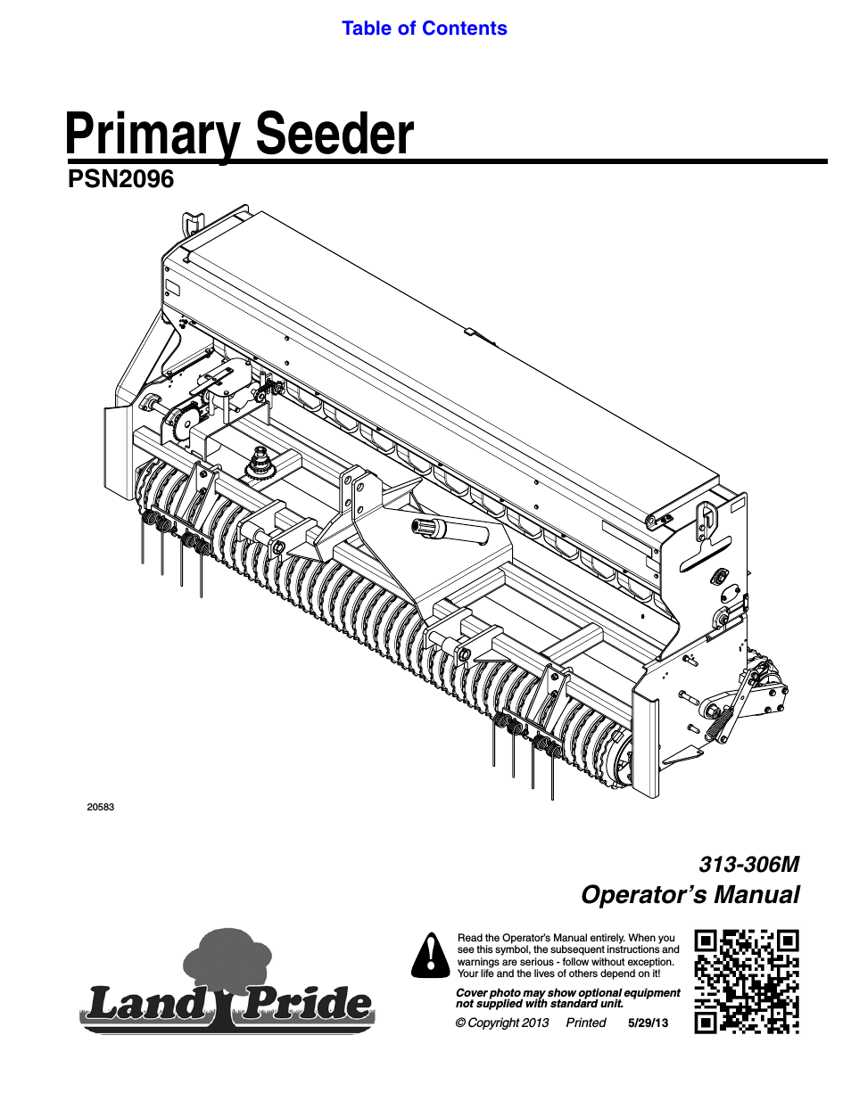 Primary Seeders PSN2096