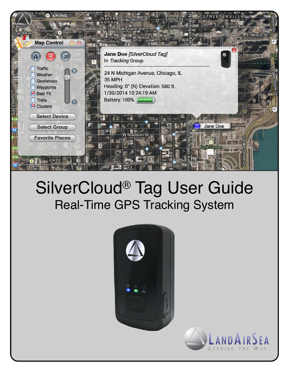 SilverCloud Tag Live GPS Tracker