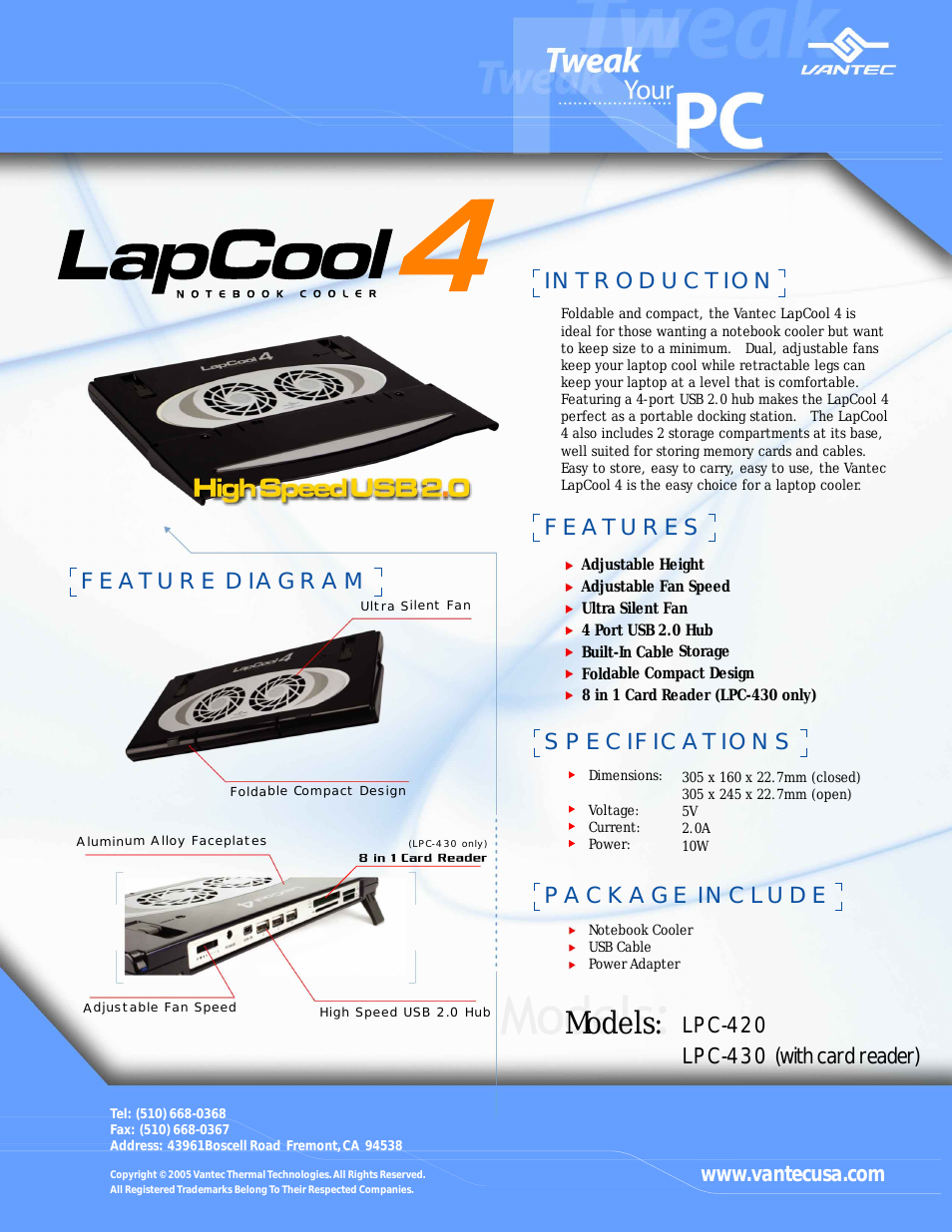LapCool 4 LPC-420