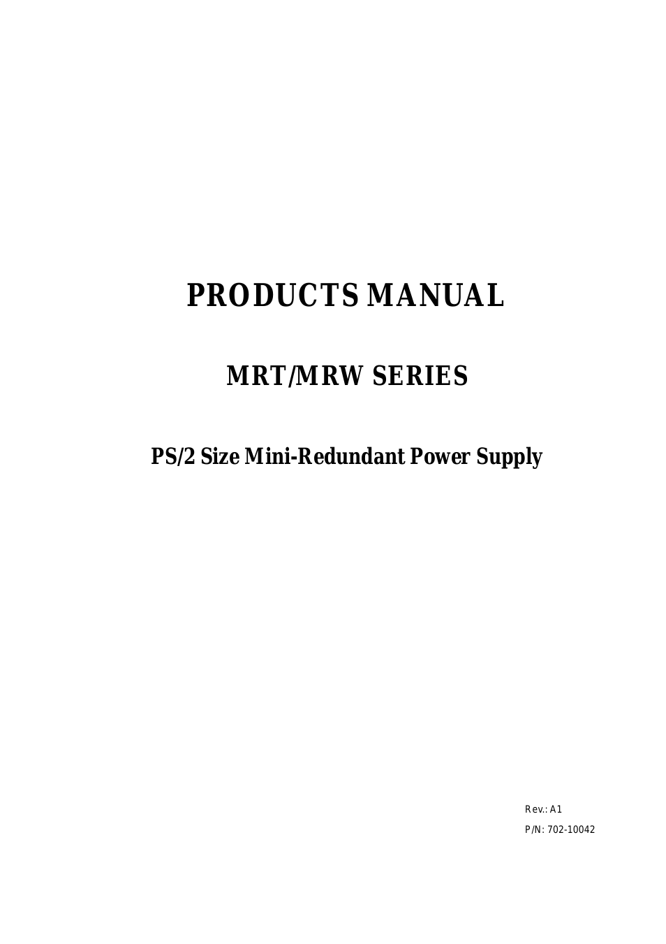 MRW-6350P