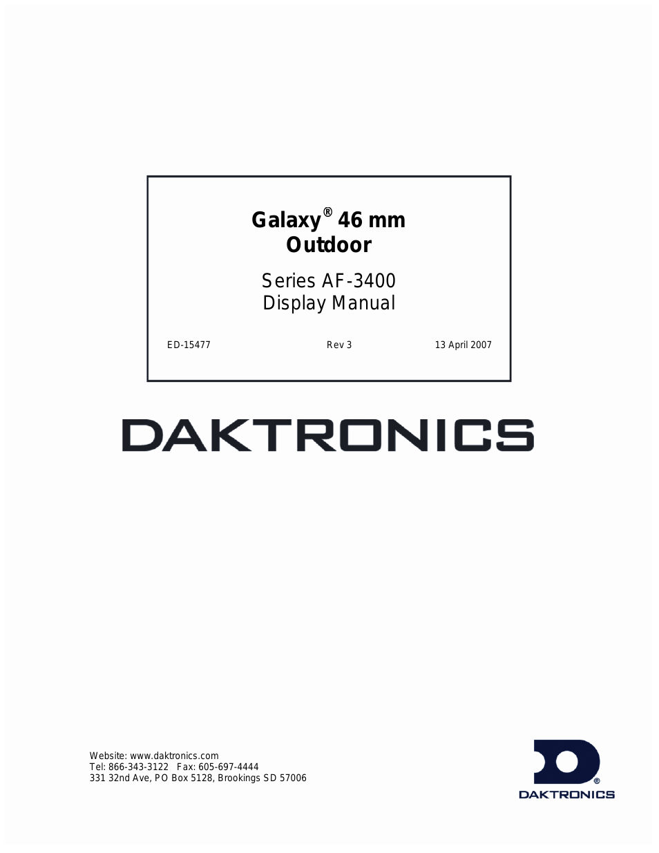 Galaxy 46 mm Outdoor Series AF-3400