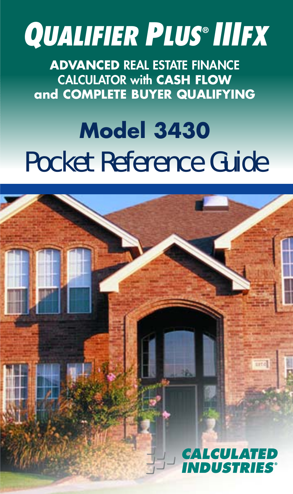 3430  Pocket Reference Guide