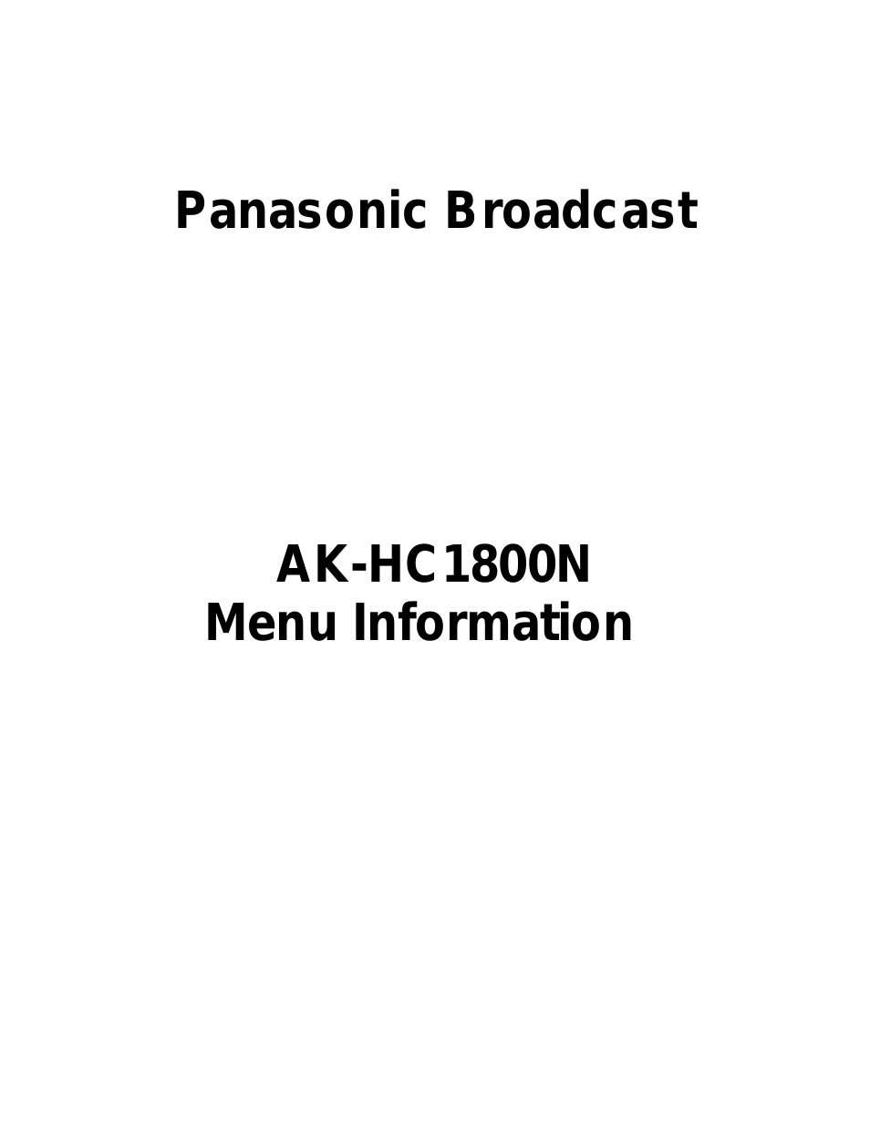 AK-HC1800N