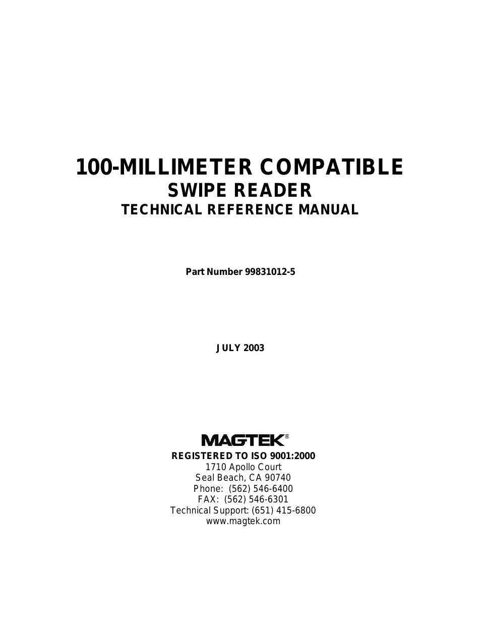 100-MILLIMETER COMPATIBLE
