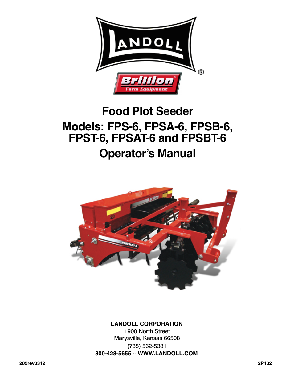 FPSBT-6 Food Plot Seeder