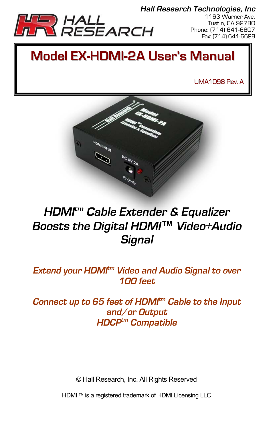 EX-HDMI-2A