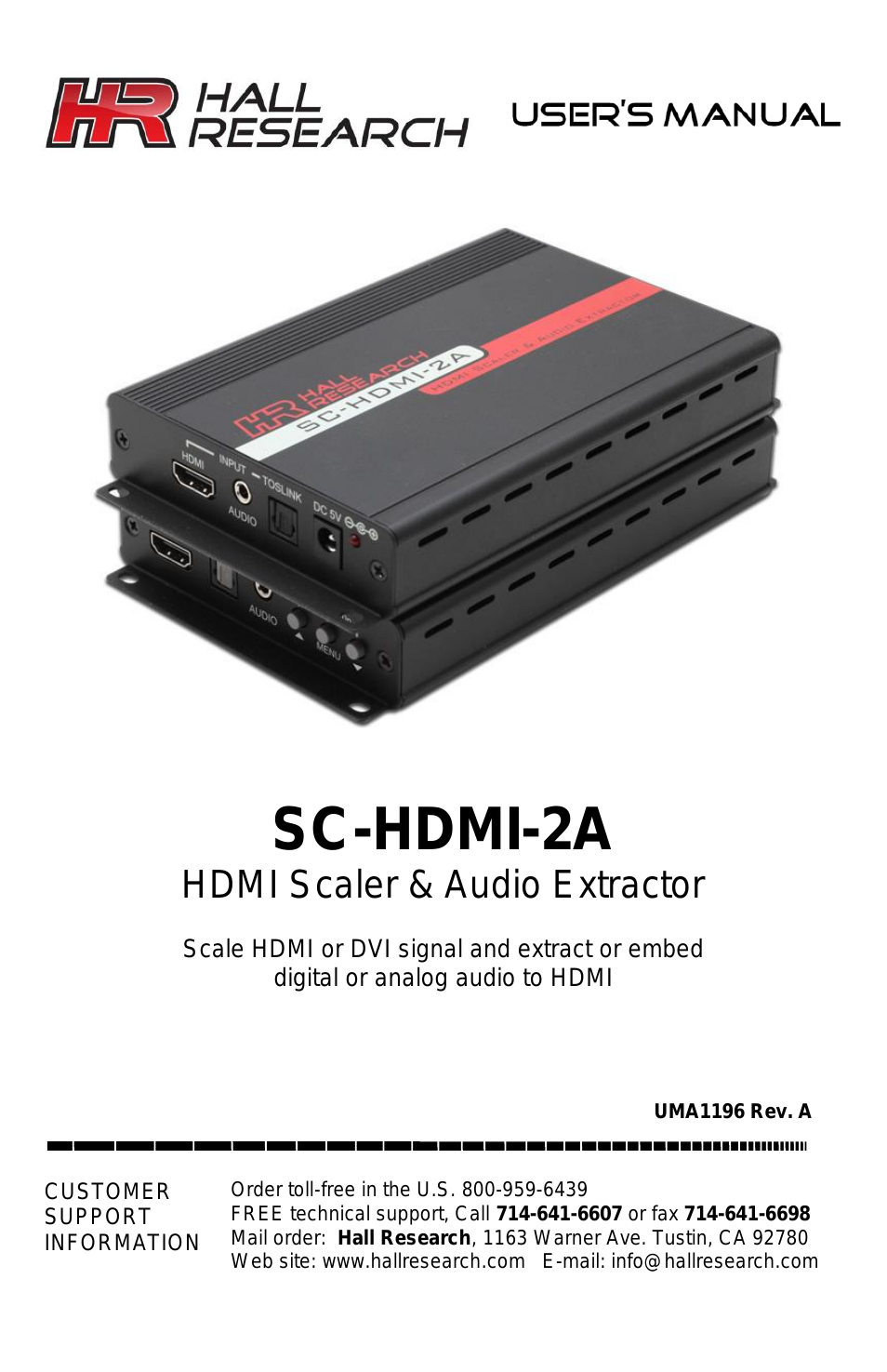 SC-HDMI-2A