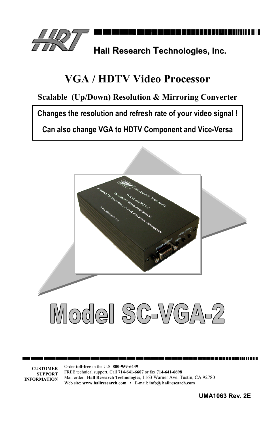 SC-VGA-2A