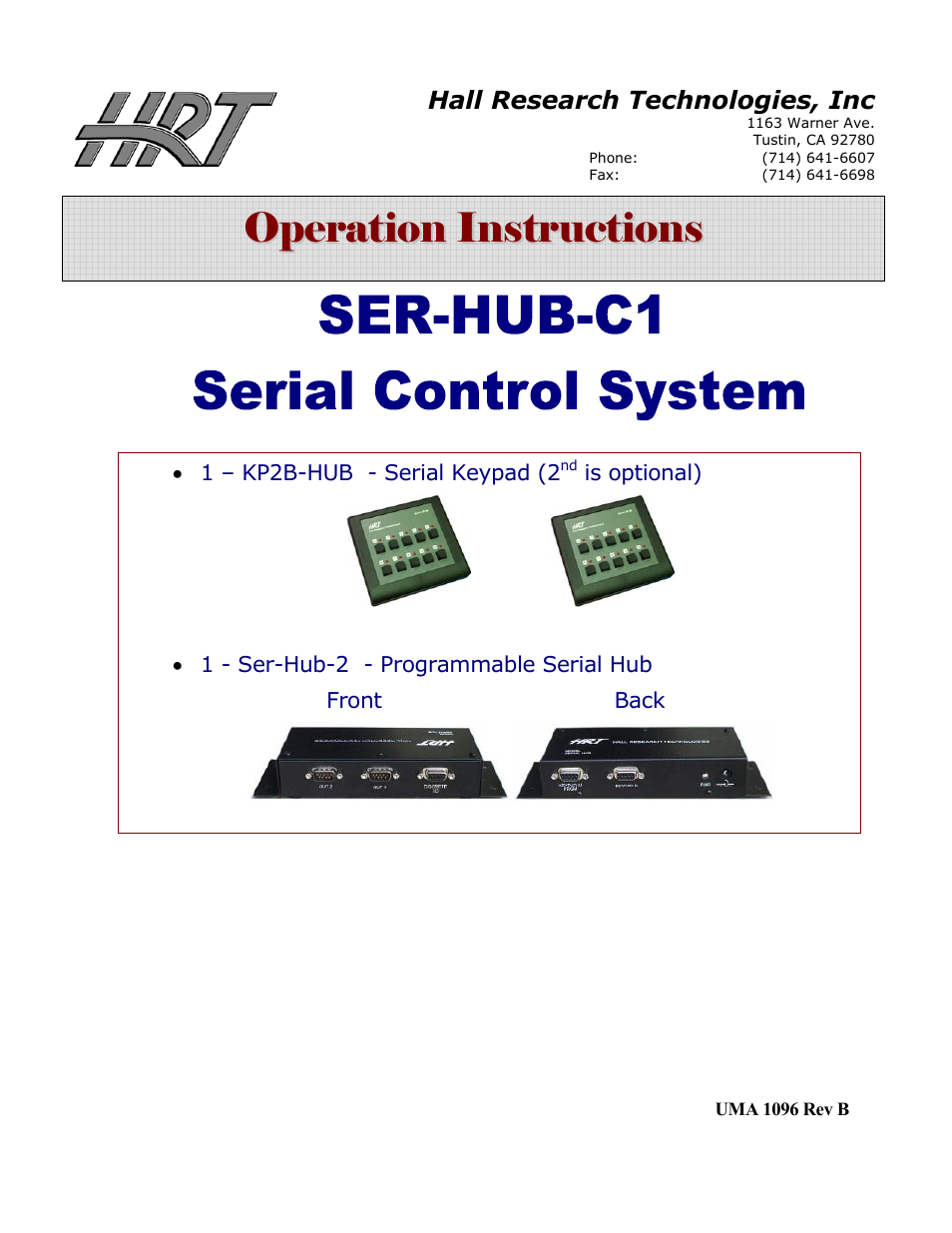 SER-HUB-C1