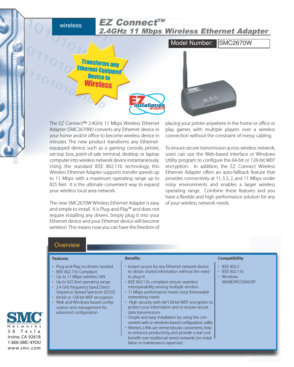 SMC EZ Connect SMC2670W