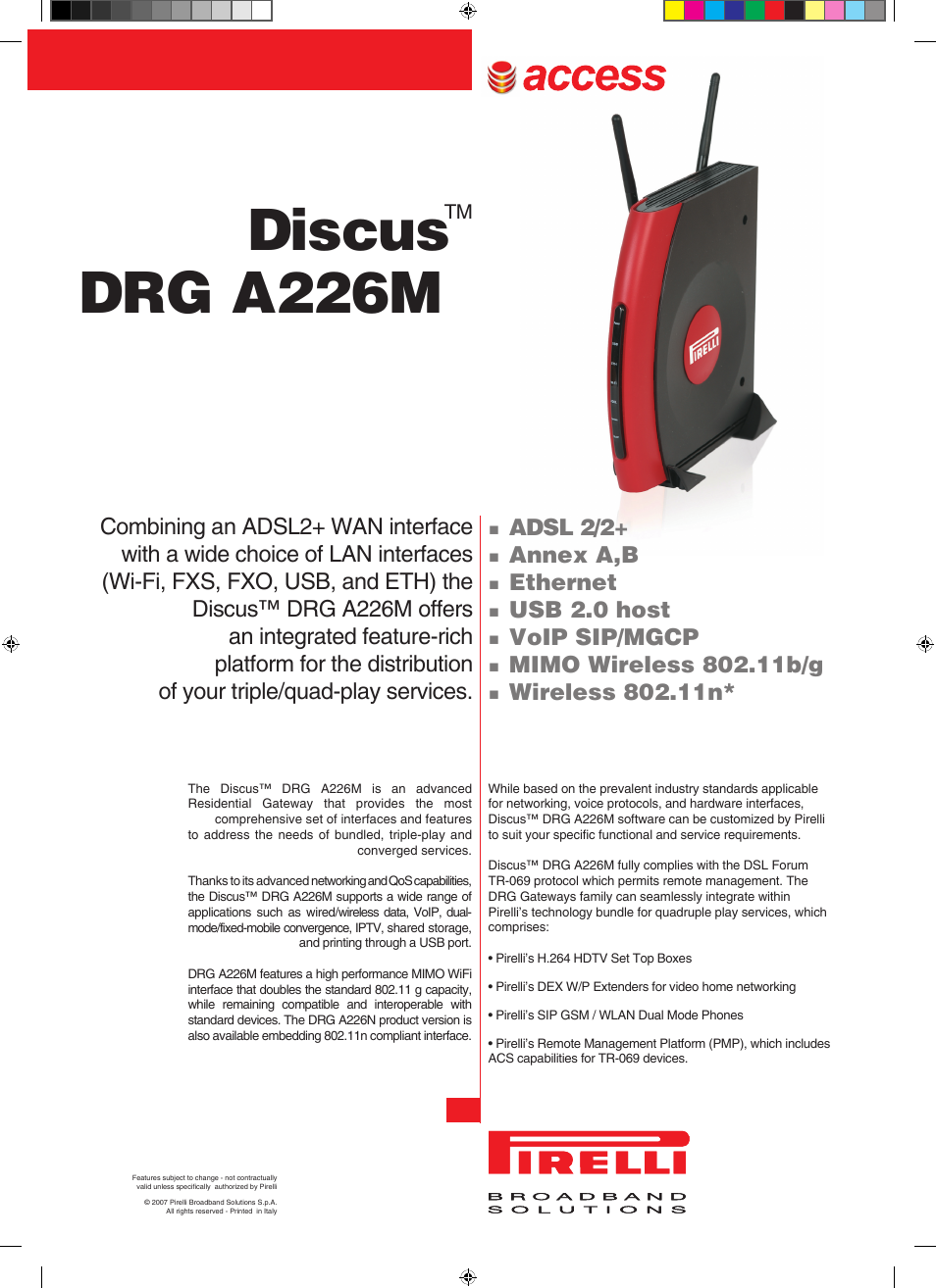 Discus DRG A226M