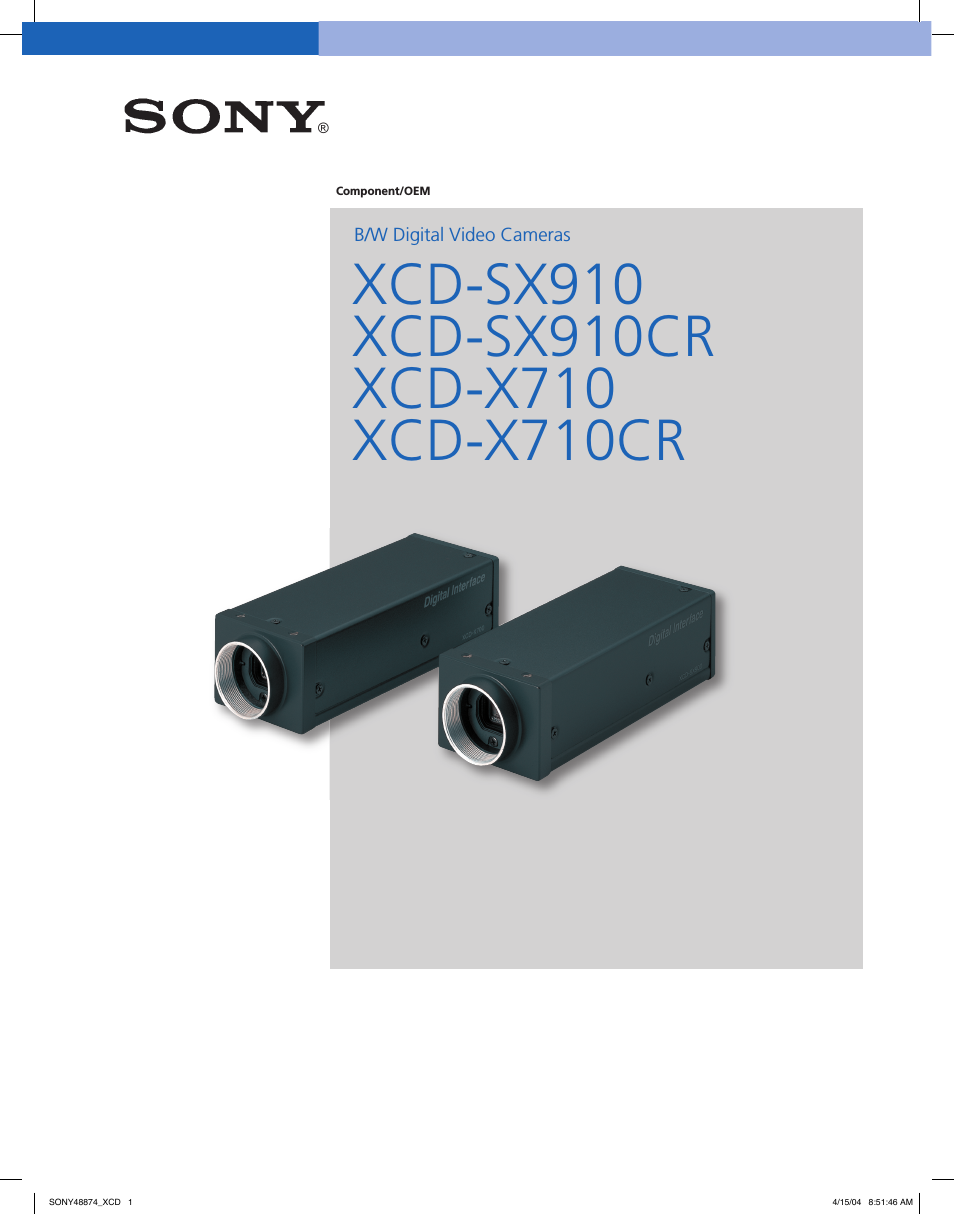 XCD-X710CR