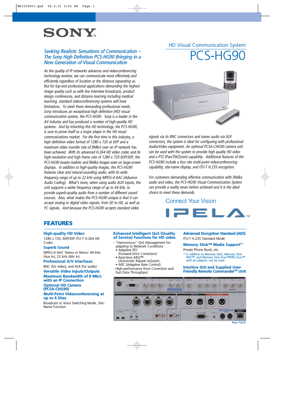 IPELATM PCS-HG90