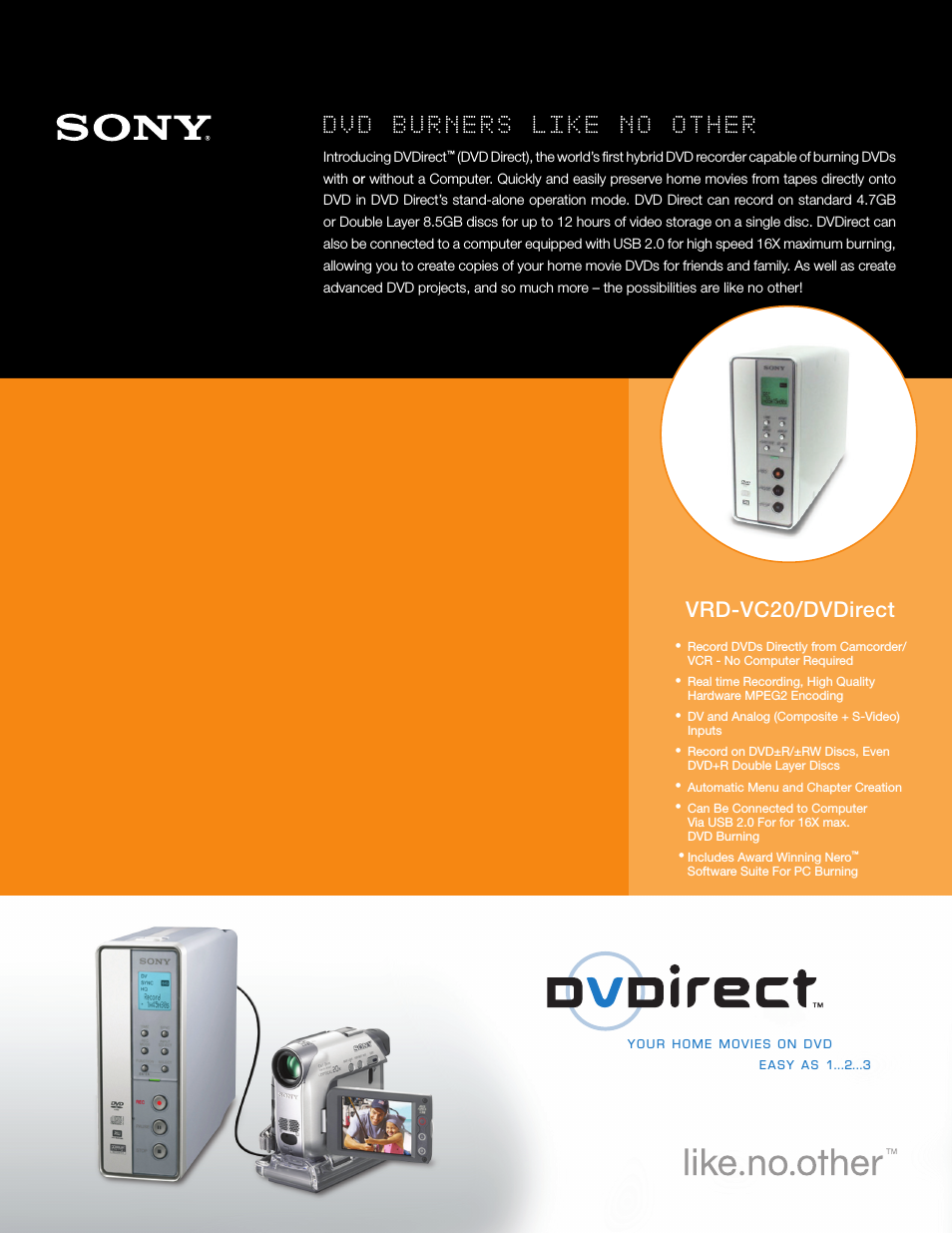 DVDIRECT VRD-VC20