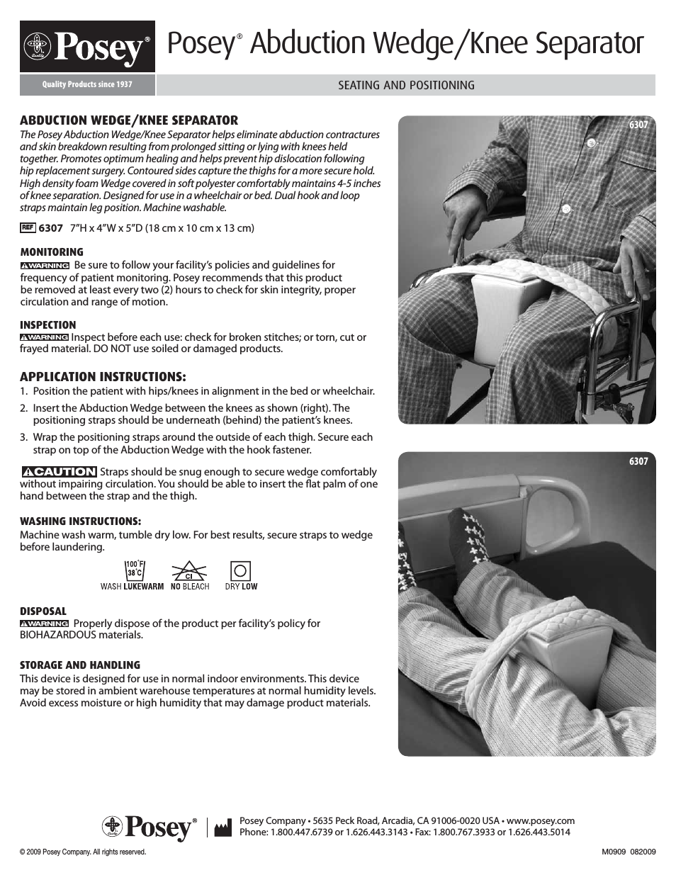 Abduction Wedge / Knee Separator