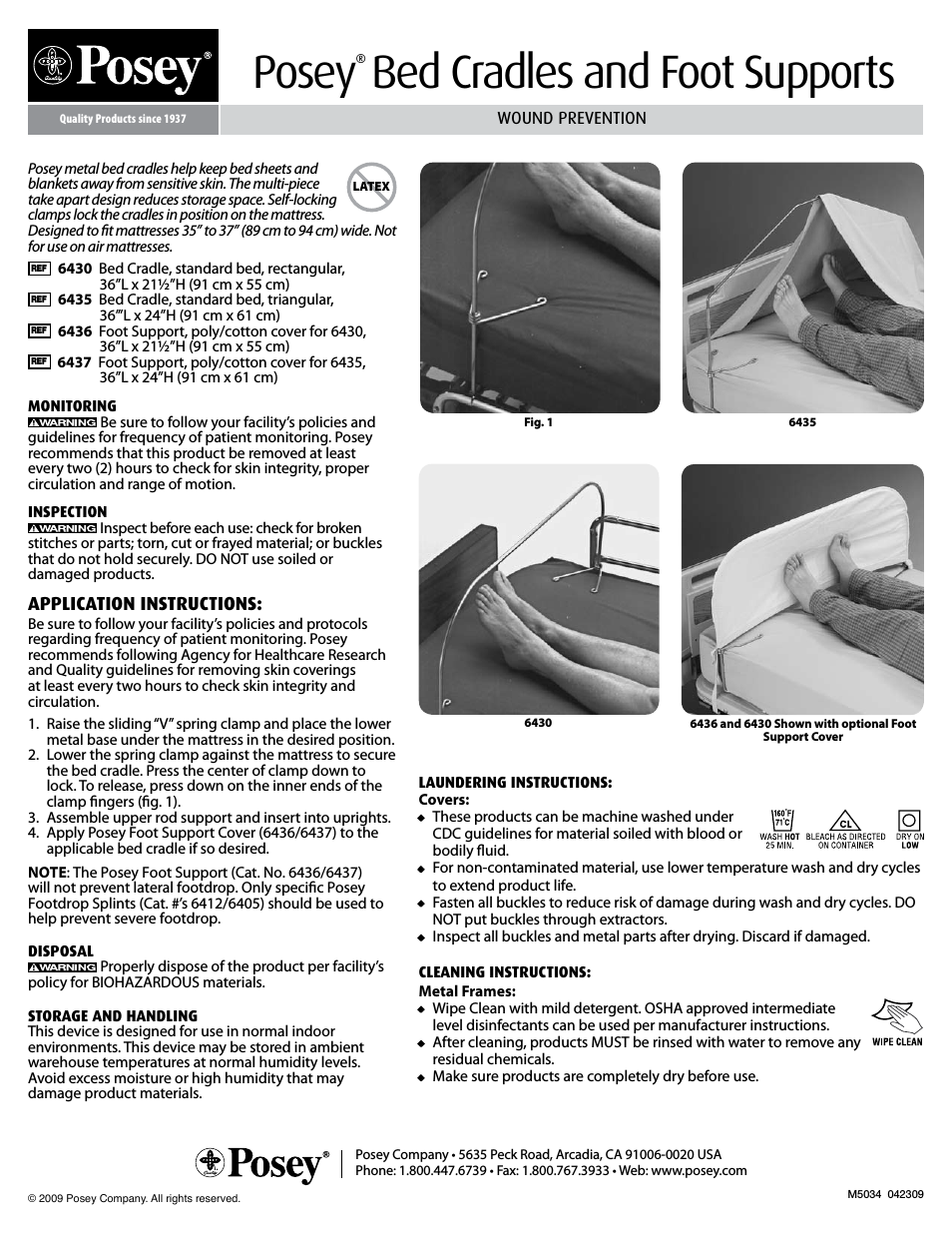 Bed Cradle and Foot Support