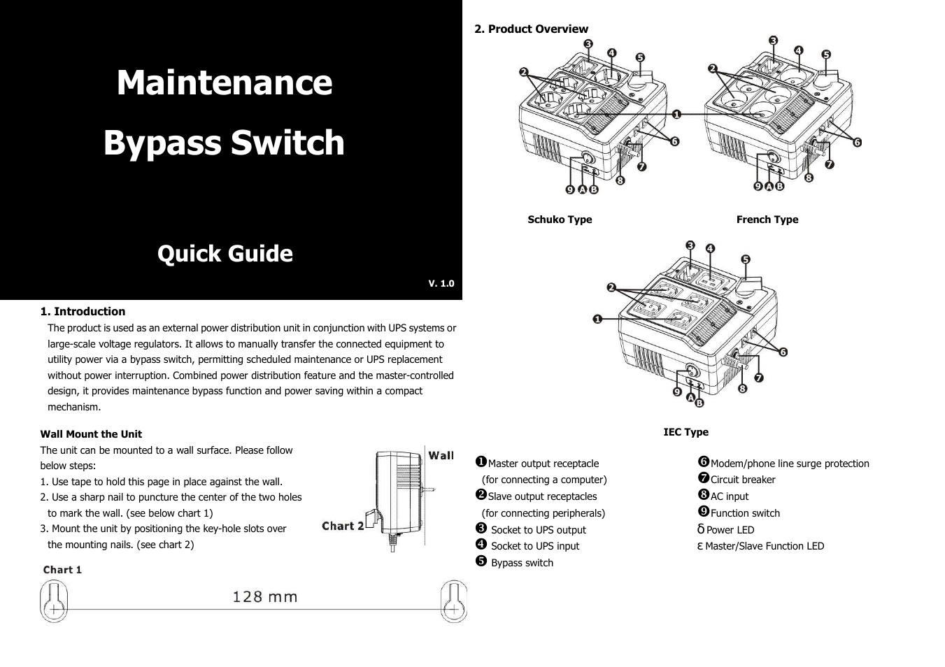 Maintenance Bypass Switch