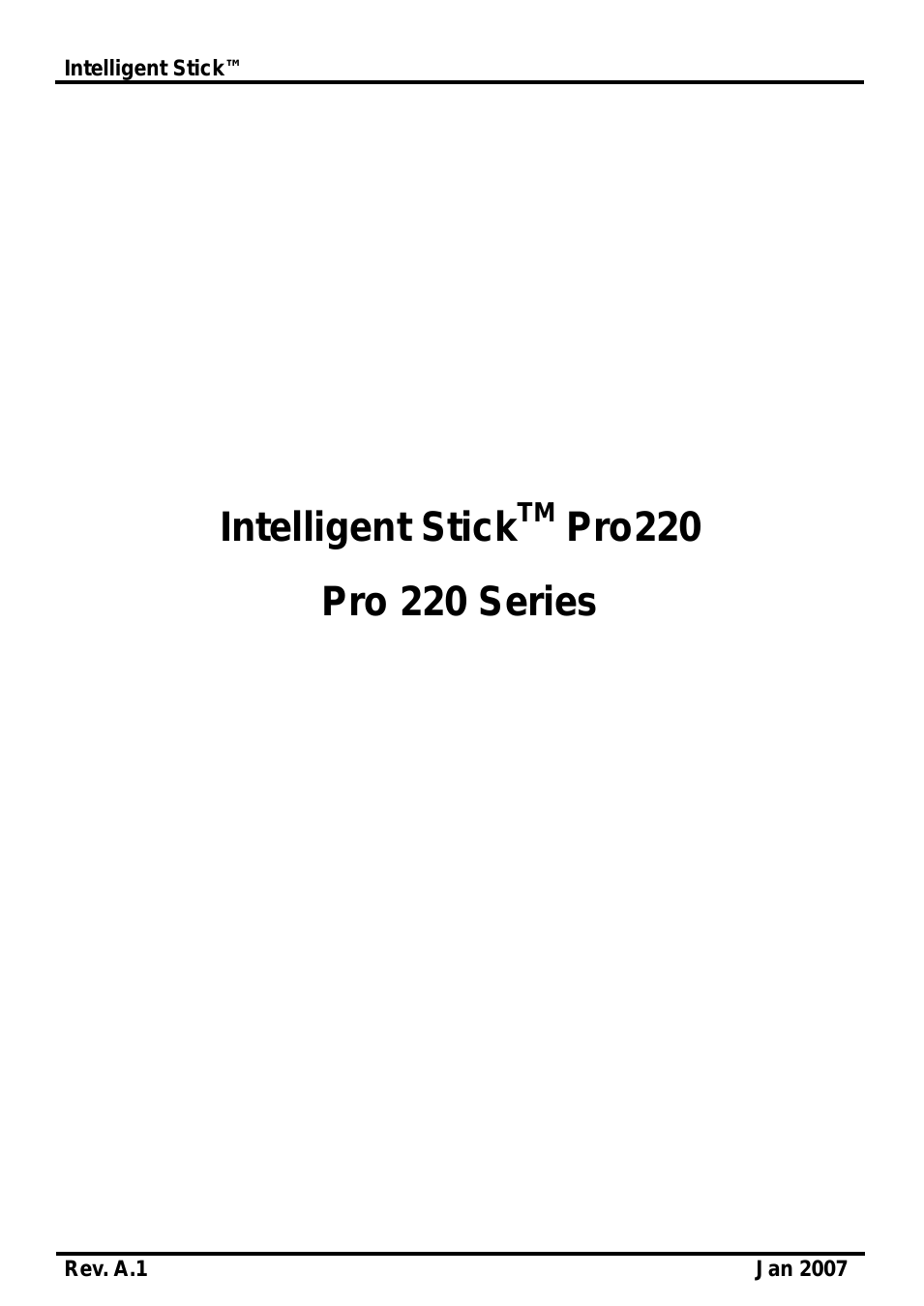 Intellient Stick Pro 220