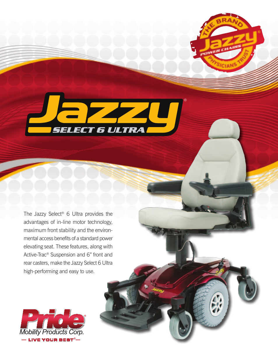 Jazzy Select 6 Ultra PG VR2