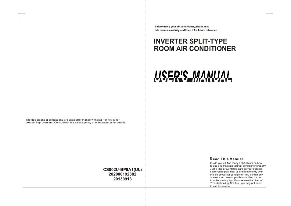 Classic Series PMS091CL User Manual