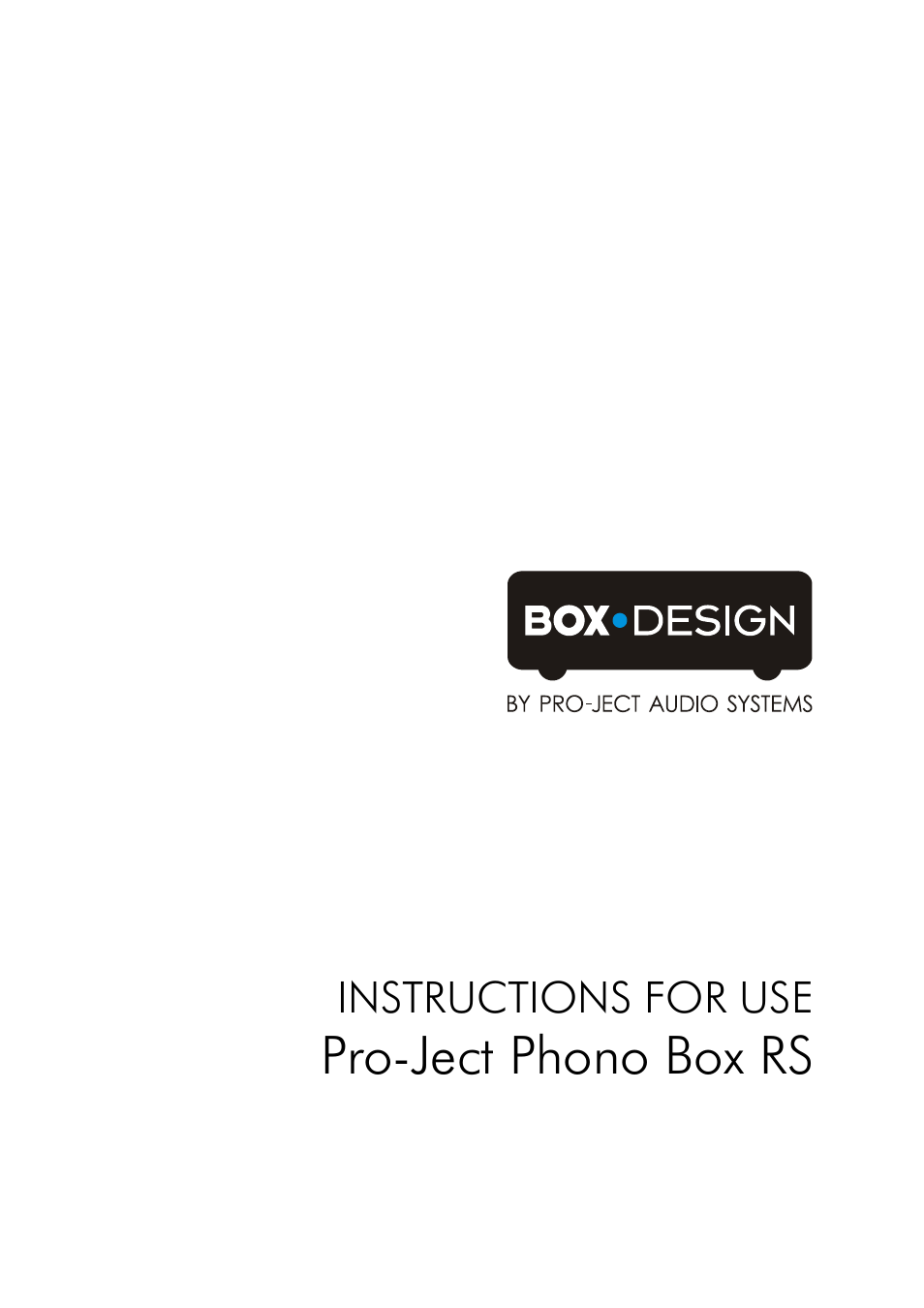 Phono Box RS