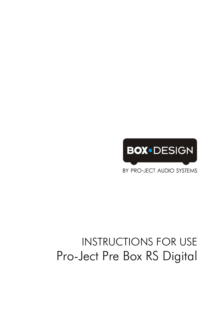 Pre Box RS Digital