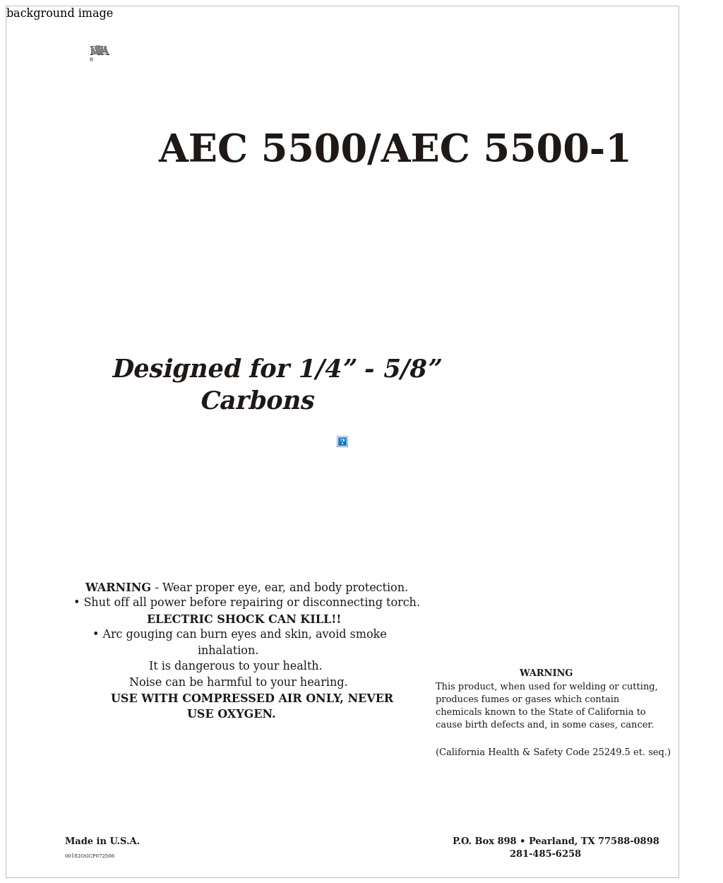 AEC 5500-1