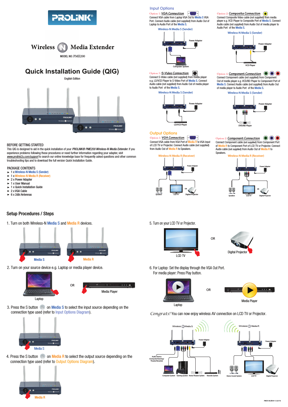 PME200 Quick Installation Guide
