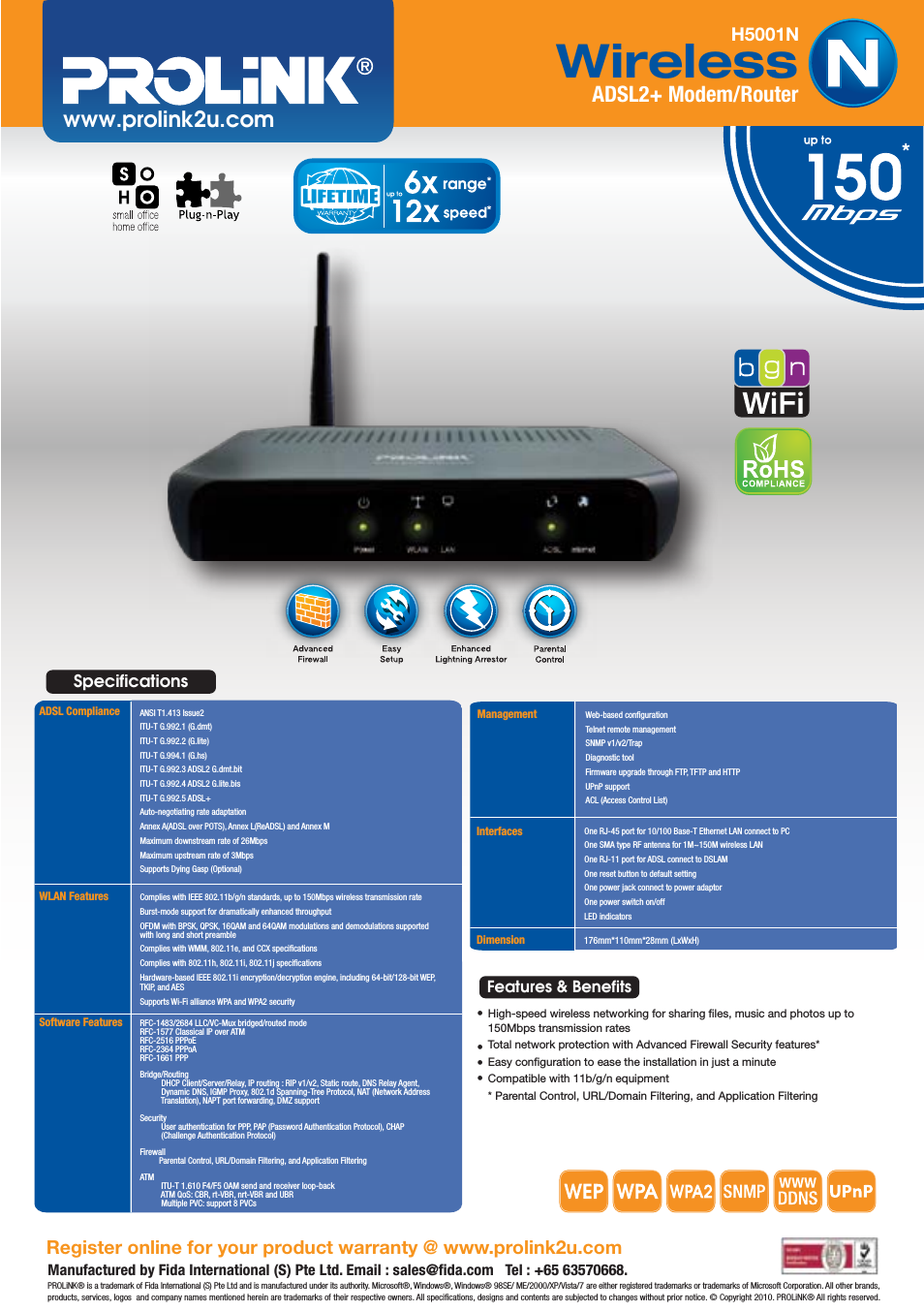 H5001N Wireless-N