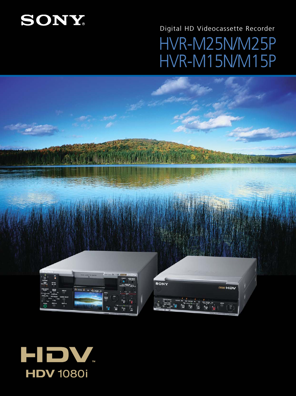 HDV 1080I HVR-M15N/M15P