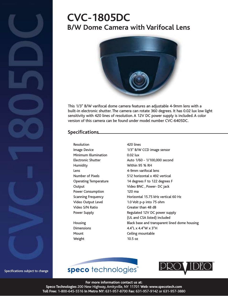 CVC-1805DC