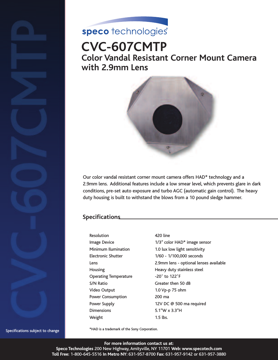 CVC-607CMTP