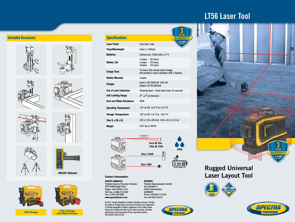 LT56 Universal Laser Layout Tool