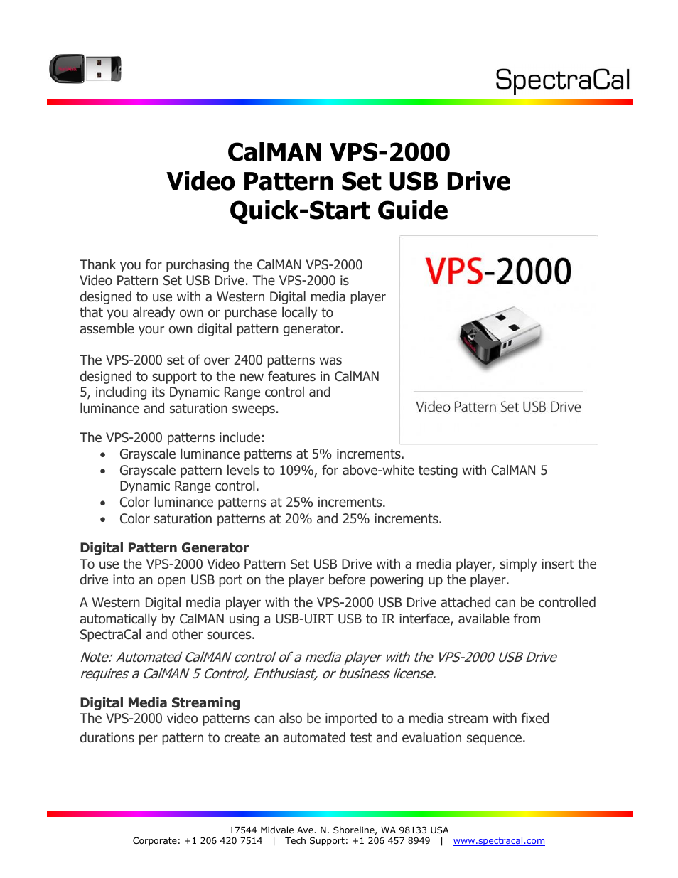 CalMAN VPS-1000