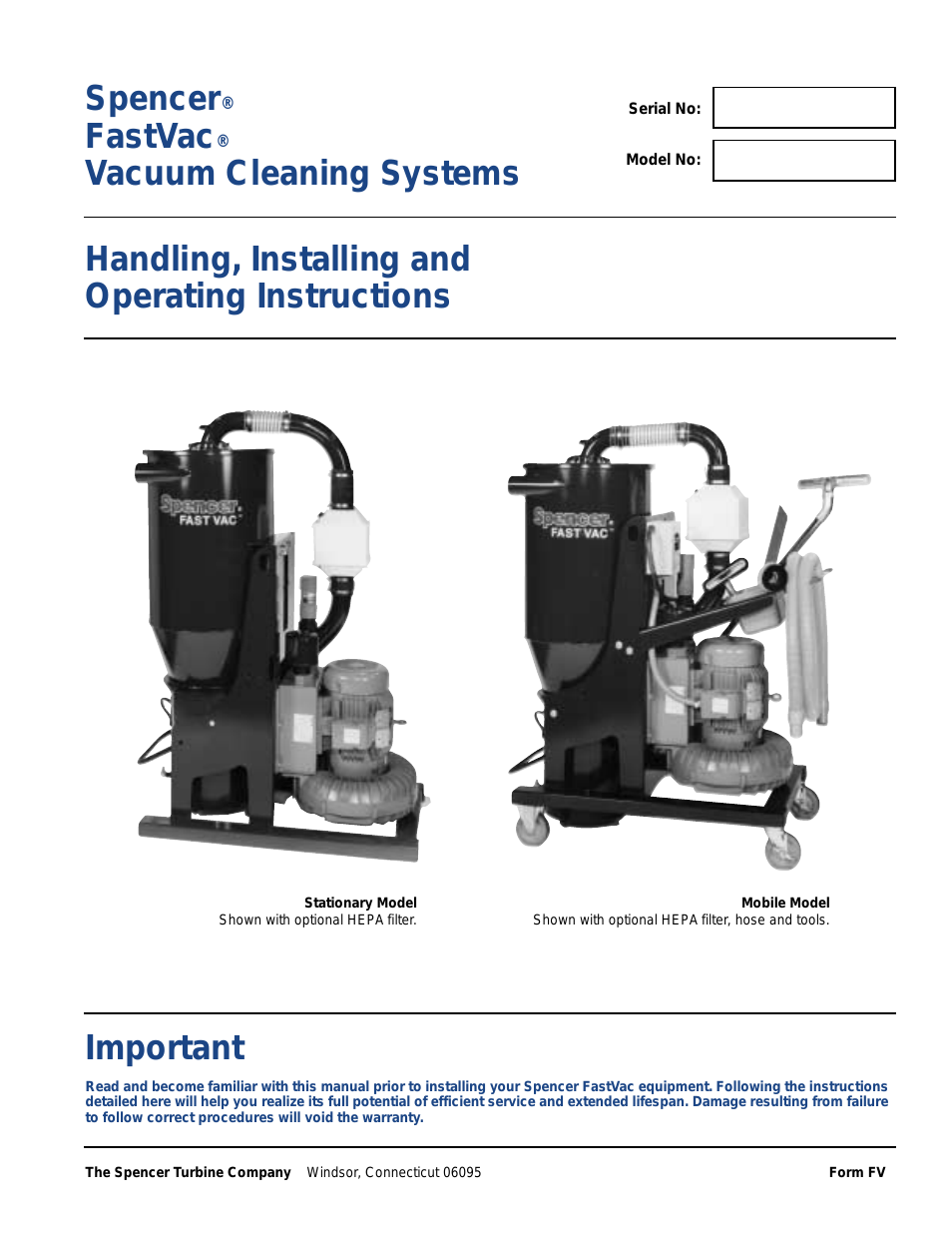 FastVac Vacuum Cleaning Systems