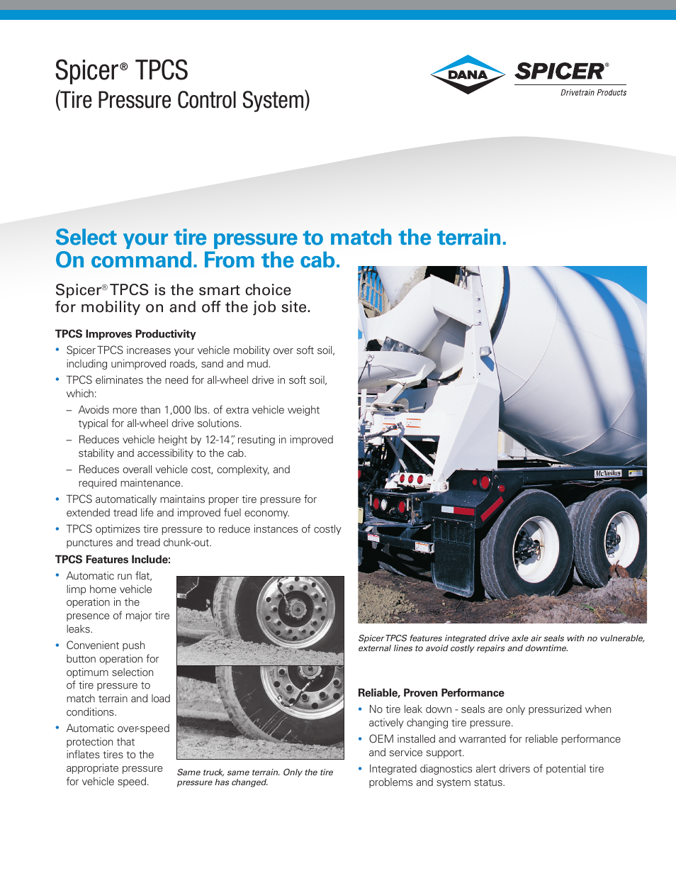 TPCS (Tire Pressure Control System)