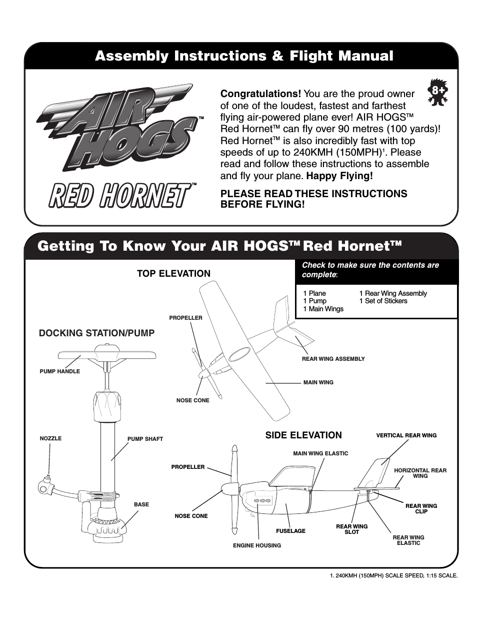Air Hogs Red Hornet