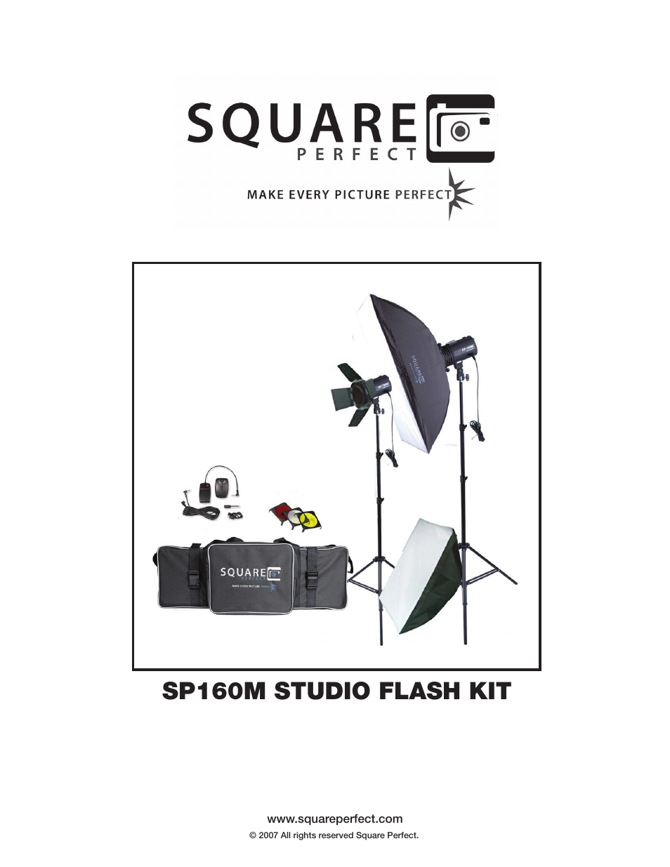 1002 SP160M Studio Flash Kit