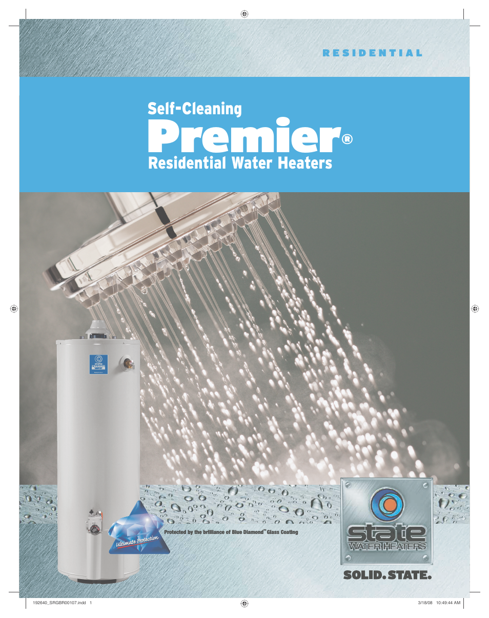 Premier Residential Water Heaters