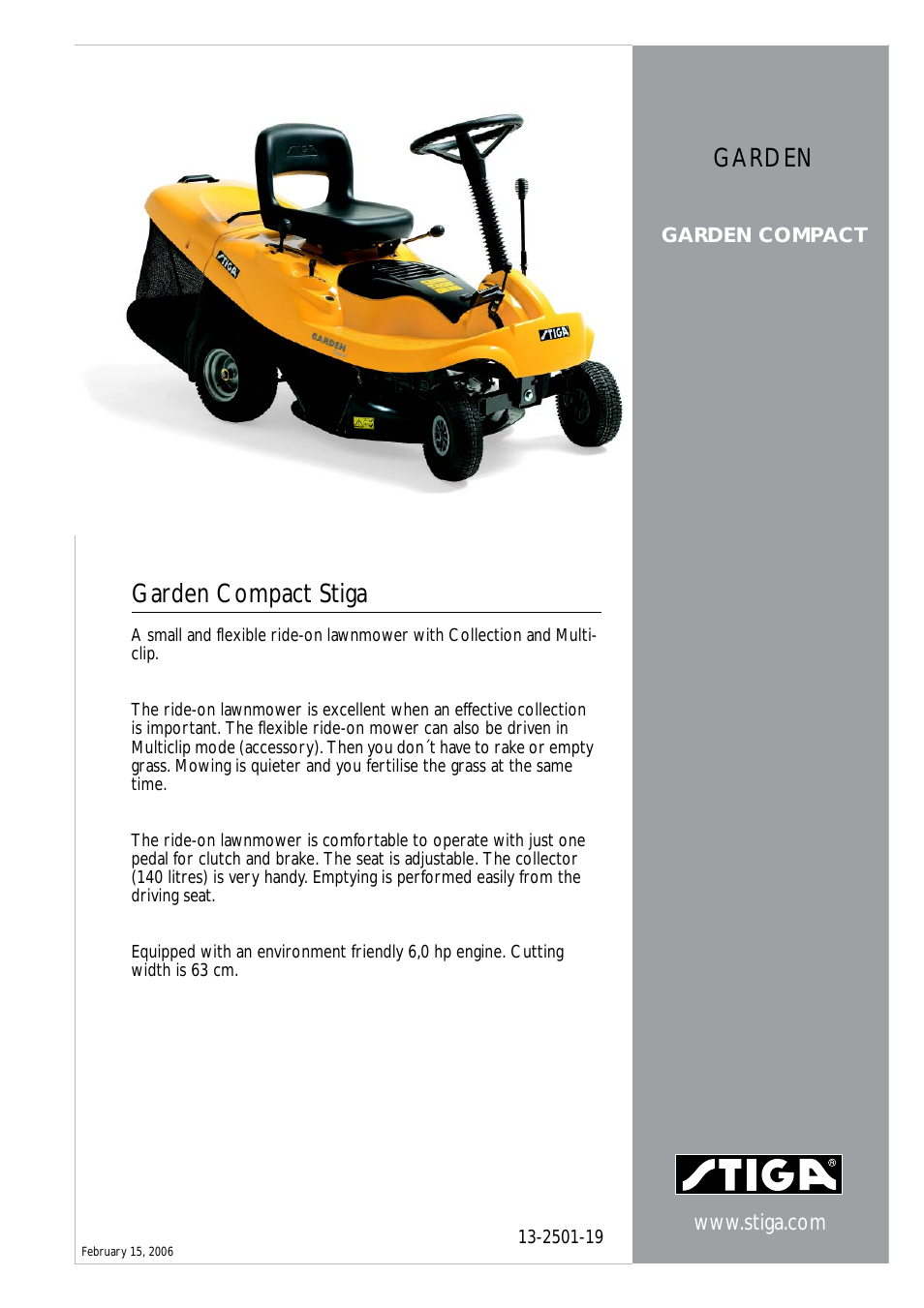 GARDEN COMPACT 13-2501-19