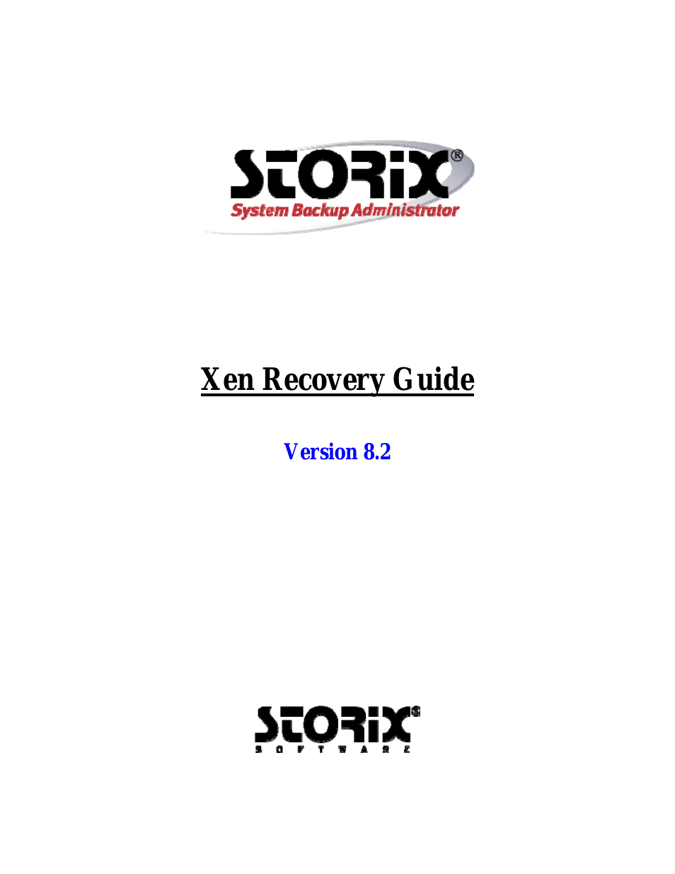 SBAdmin Backup and Recovery Guide for Xen Enabled Systems