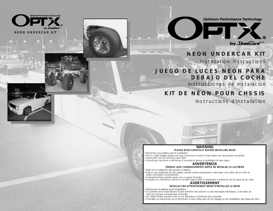 OPTX Neon Undercar Kit
