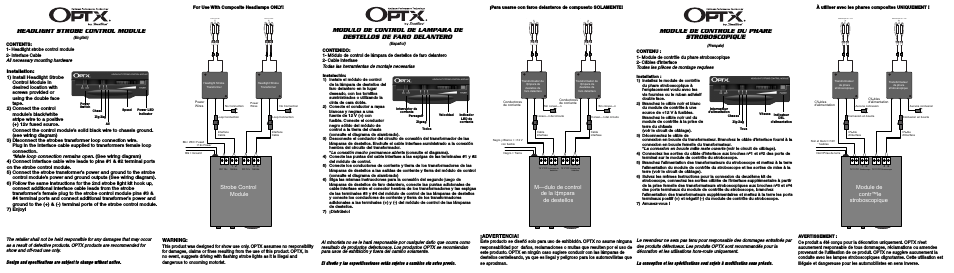 OPTX Strobe Controller