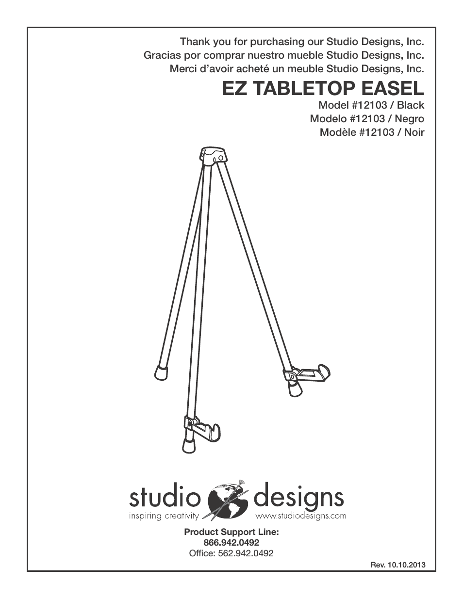 EZ Tabletop Easel