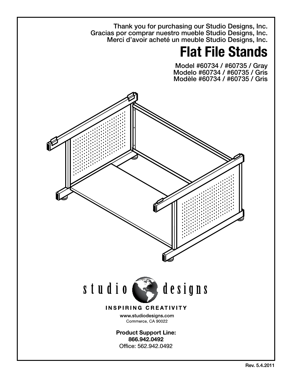 Flat File Stand