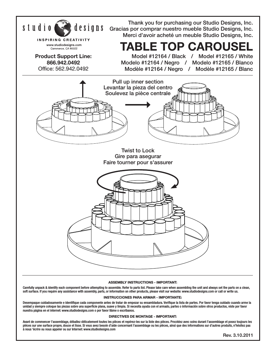 Table Top Carousel