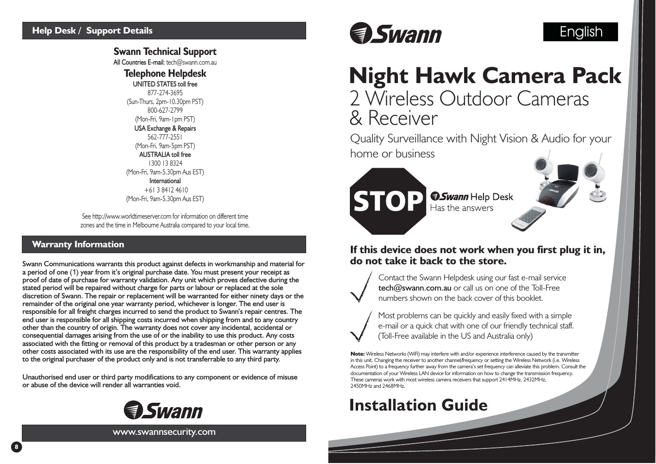 Night Hawk Camera Pack