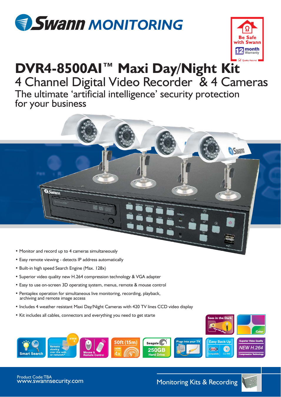 DVR4-8500AI