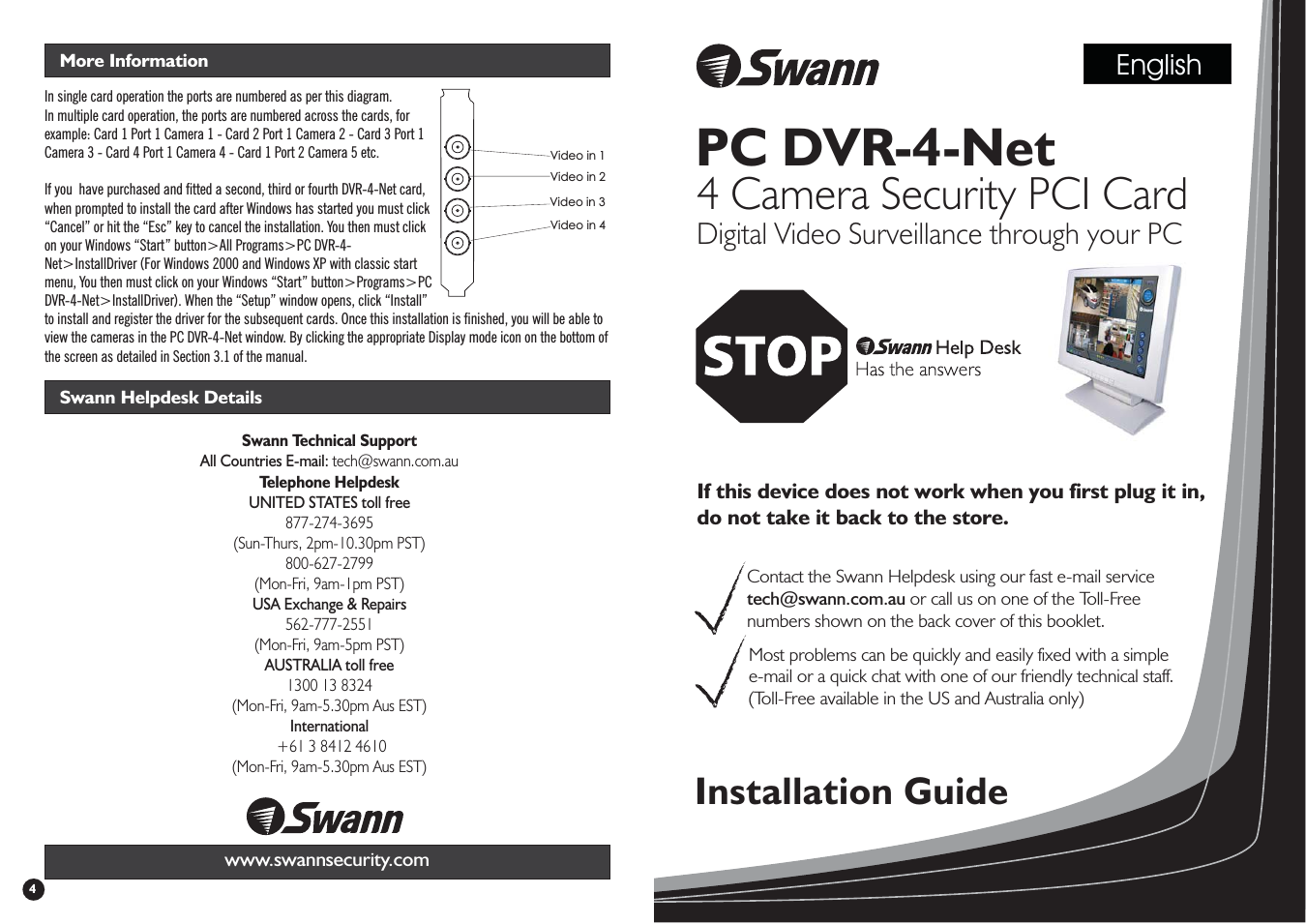 PC DVR-4-Net